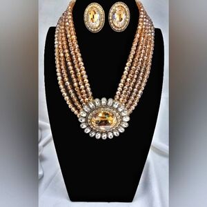 Heidi Daus Necklace And Earrings
